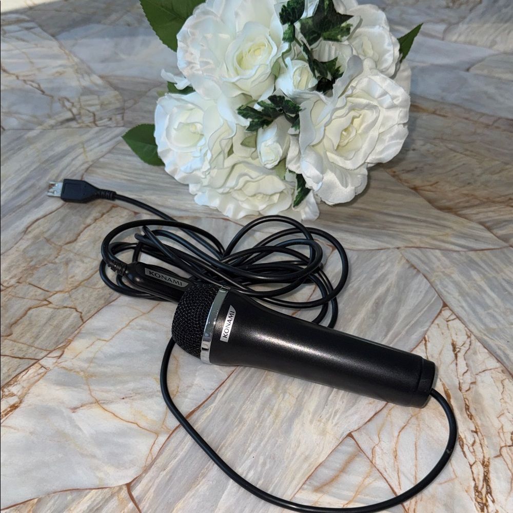 KONAMI Logitech Black Wired USB Cable
